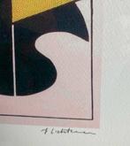 Roy Lichtenstein: ingelijste en genummerde lithografie, Ophalen of Verzenden