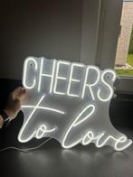 Cheers to love Neon lamp, Ophalen of Verzenden, Zo goed als nieuw