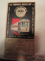 Officiële kaart Expo 1935 + tramwegennet, Ophalen of Verzenden, Zo goed als nieuw