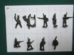 Diverse metalen soldaatjes, Ophalen, Gebruikt