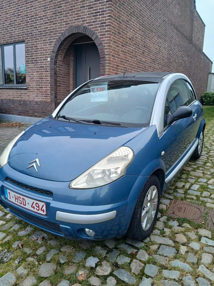 Te koop: Citroën C3 Pluriel cabrio, Auto's, Citroën, Particulier, C3, Centrale vergrendeling, Cruise Control, Elektrische ramen