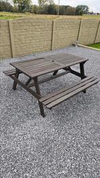 Picknicktafel in teak, Ophalen, Zo goed als nieuw