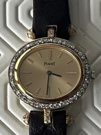 montre de qualité  en or piaget mécanique, Montre-bracelet, Enlèvement ou Envoi, Cuir, Or