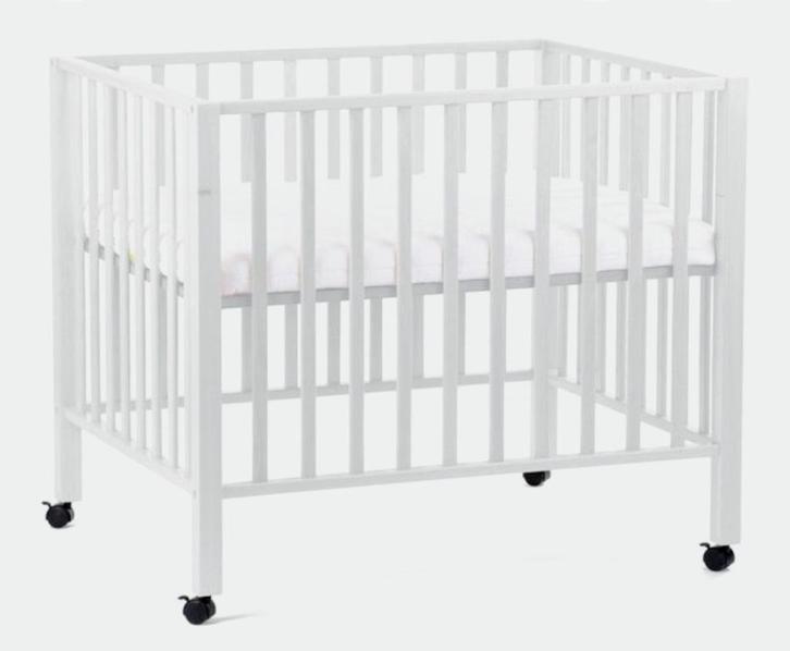 Park baby met matras, Kinderen en Baby's, Babyparken, Gebruikt, Rechthoekig, In hoogte verstelbaar, Wieltjes, Ophalen