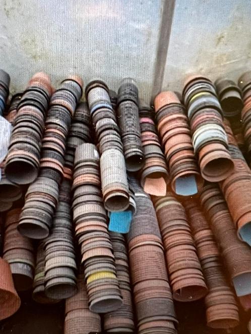 bloempotten, Tuin en Terras, Bloempotten, Gebruikt, Rond, Ophalen