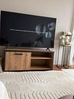 Beau meuble TV industriel en chêne 126 cm — 40€ bon état, Enlèvement, Comme neuf