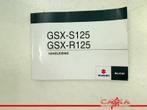 MANUEL UTILISATEUR Suzuki GSX R 125 2020-2021 (GSX-R125XA), Motos, Utilisé