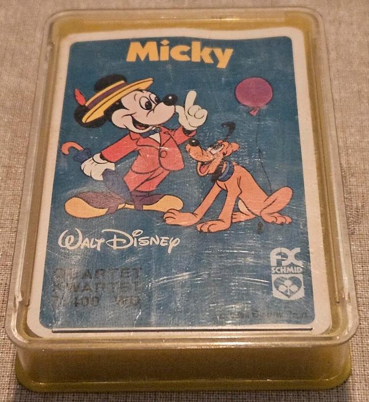 Les meilleurs quatuors de Mickey Mouse (Quatuor) vintage
Le, Collections, Cartes à jouer, Jokers & Jeux des sept familles, Comme neuf