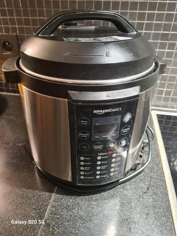 AmazonBasics electric multipurpose pressure cooker beschikbaar voor biedingen