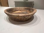 Houten schaal, Huis en Inrichting, Woonaccessoires | Schalen en Manden, Ophalen, Zo goed als nieuw, Schaal