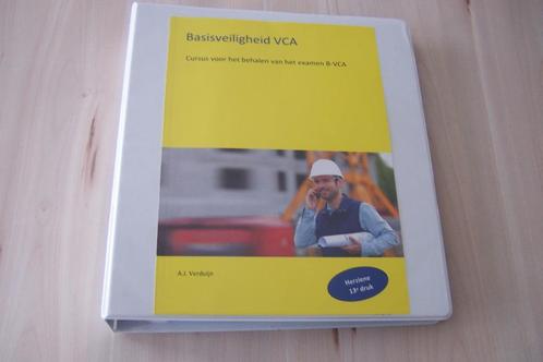 Cursus Basisveiligheid VCA, versie nr. 5.7 P1057 in een map., Boeken, Studieboeken en Cursussen, Nieuw, Ophalen of Verzenden