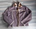 Kort jasje in pels, winter, mt 44, synthetisch, Kleding | Dames, Jassen | Winter, Ophalen of Verzenden, Zo goed als nieuw, Maat 42/44 (L)