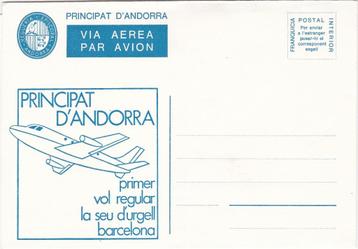 Luchtpost Episcopal - Andorra -La Seu d'Urgell -Barcelona