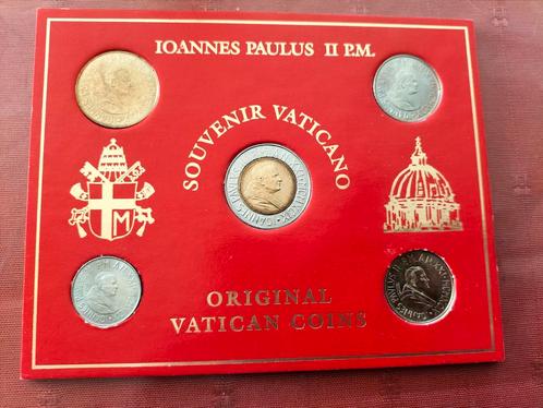 Original Vatican coins . Joannes Paulus II pm.Geen koerier., Postzegels en Munten, Penningen en Medailles, Ophalen of Verzenden