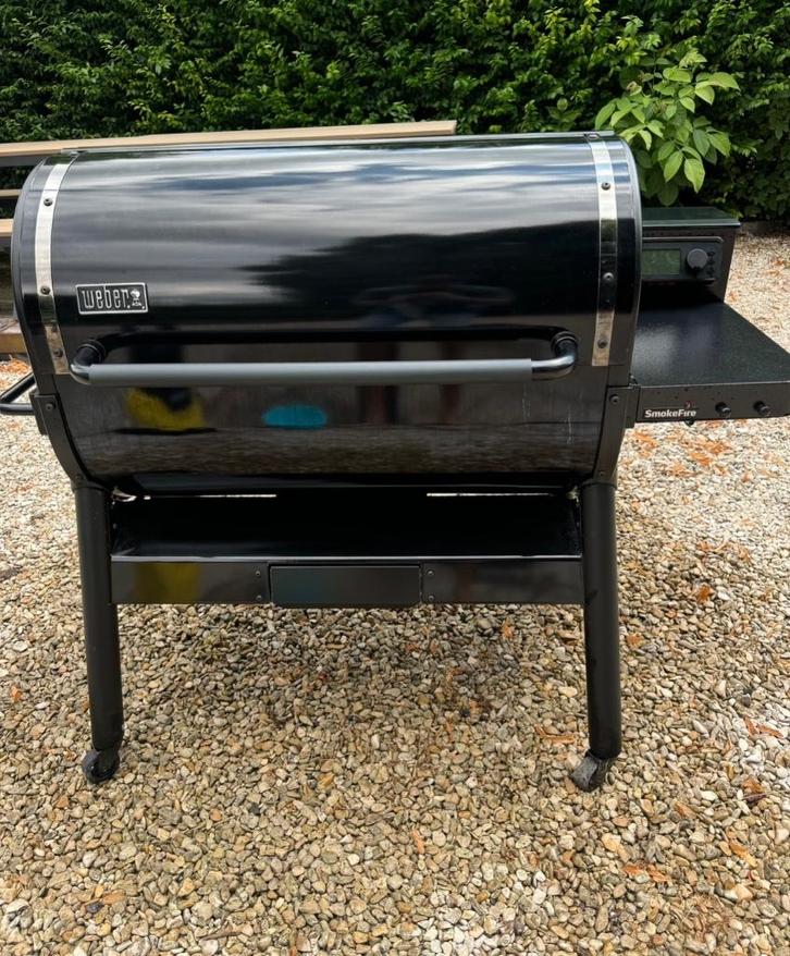 À vendre : Weber SmokeFire EX6 (2e génération), Tuin en Terras, Gasbarbecues, Zo goed als nieuw, Ophalen