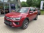 SsangYong Korando T-GDI Quartz **ZEER PROPER + GARANTIE**, Auto's, 120 kW, Parkeersensor, Rood, 163 pk