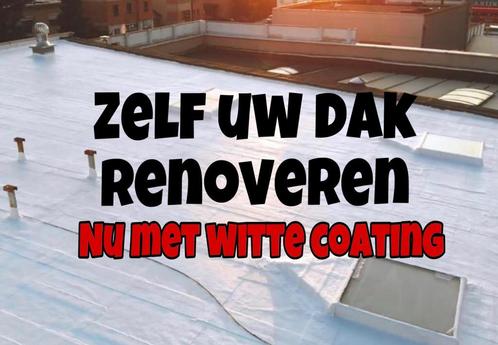 Witte Waterproof Dakcoating voor Camper, Caravan of Chalet, Caravans en Kamperen, Stacaravans, Ophalen