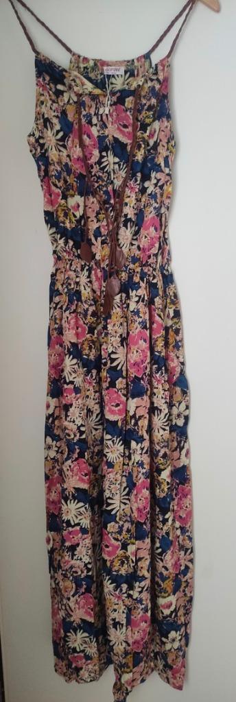 Zeer mooie maxijurk maat S te koop., Kleding | Dames, Jurken, Zo goed als nieuw, Maat 36 (S), Ophalen