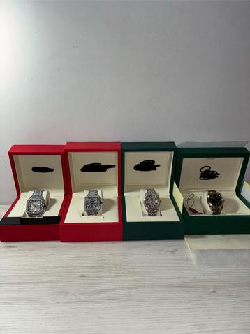 Moissanite full iced out merkhorloges beschikbaar voor biedingen