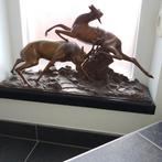 Sujet chasse en bronze signé Georges Lavroff, Enlèvement, Bronze