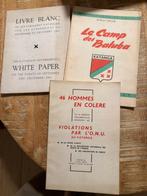 3 boeken rond de geschiedenis van Katanga, Ophalen of Verzenden, 20e eeuw of later, Gelezen, Afrika