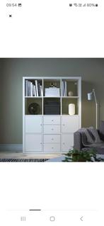 Armoire Ikea Kallax avec tiroirs et portes, Comme neuf, Enlèvement ou Envoi, Avec tiroir(s)