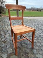 6 eetkamer stoelen teak, Huis en Inrichting, Stoelen, Ophalen, Landelijk modern, Overige kleuren, Zo goed als nieuw