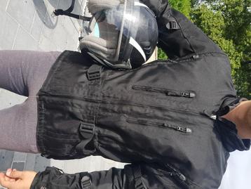 Veste de motard avec protections