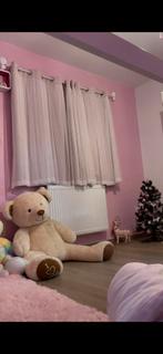 Roze gordijntjes prinsessen kamer, Ophalen, Zo goed als nieuw