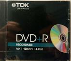 TDK DVD+R - 18 stuks, Neuf, dans son emballage, Enlèvement ou Envoi