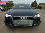 Audi A4 1.4 TFSI Benzine S-Line *2018 *Ohboek *Navi *EURO 6b, Voorwielaandrijving, Stof, A4, Zwart