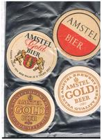 DESSOUS DE VERRE À BIÈRE AMSTEL, Collections, Marques de bière, Envoi, Comme neuf, Sous-bock, Amstel