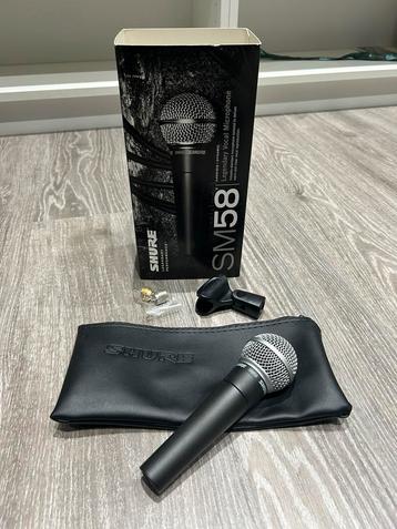 Microphone Shire SM58 disponible aux enchères