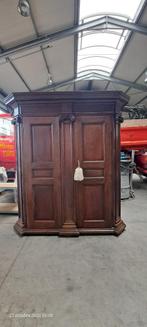 kabinet, Huis en Inrichting, Kasten | Kleerkasten, Ophalen, Met plank(en), Gebruikt, 200 cm of meer