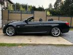 ✅Bmw 320☀️Cabrio🔥Pack-M van binnen en van buiten🔥FULL👌, Auto's, 4 zetels, Achterwielaandrijving, Zwart, 4 cilinders