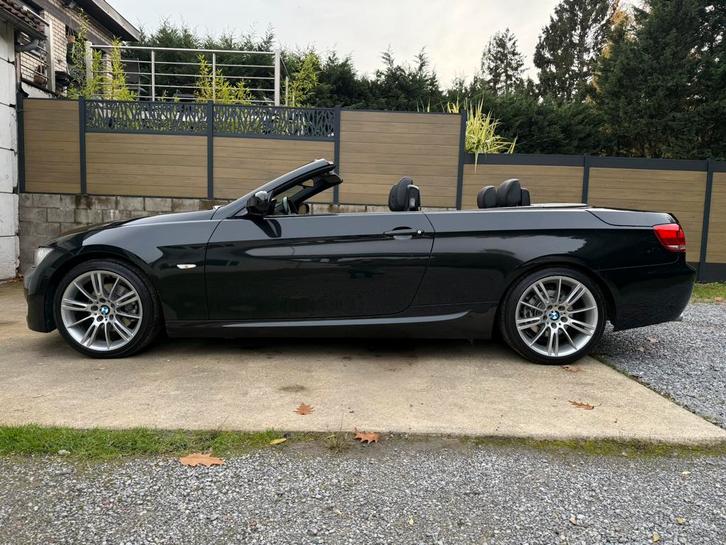 ✅Bmw 320☀️Cabrio🔥Pack-M van binnen en van buiten🔥FULL👌, Auto's, BMW, Bedrijf, Te koop, 3 Reeks, ABS, Airbags, Airconditioning
