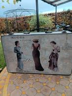 Zeer mooi stevig koffertje in fin de siecle stijl 40 cm x 24, Enlèvement ou Envoi