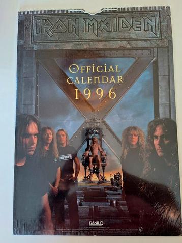 Iron maiden kalender vintage 1996 beschikbaar voor biedingen