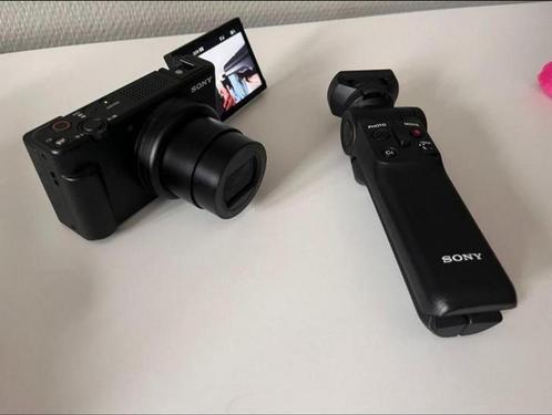 Sony ZV-1 II met grip GP-VPT2BT, TV, Hi-fi & Vidéo, Caméscopes numériques, Comme neuf, Caméra, Enlèvement ou Envoi