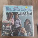 bjorn & benny & anna & frida nina pretty ballerina, Gebruikt, 7 inch, Single, Ophalen of Verzenden