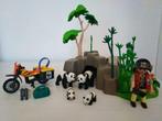 Playmobil Pandafamilie in Bamboebos, Complete set, Ophalen of Verzenden, Zo goed als nieuw
