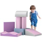 Foam speelblokken set | Hoogwaardig kunstleer | 7 delig, Ophalen of Verzenden, Nieuw