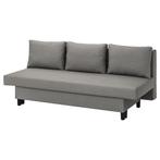 IKEA slaapbank, 3-zits grijs cabriolet, Ophalen, Tweepersoons, 190 cm of minder, Zo goed als nieuw