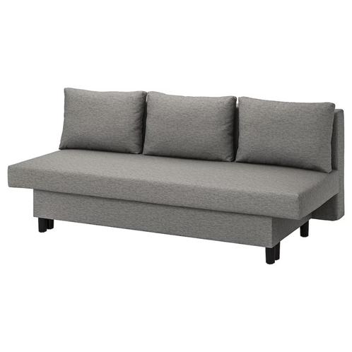 IKEA slaapbank, 3-zits grijs cabriolet, Huis en Inrichting, Slaapkamer | Slaapbanken, Zo goed als nieuw, 80 cm, 190 cm of minder