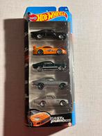 Hotwheels fast and furious set 5 auto’s, Hobby en Vrije tijd, Modelauto's | 1:87, Verzenden, Zo goed als nieuw, Auto