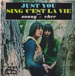 Sonny & Cher – Just you / Sing c’est la vie + 2 – EP, 7 pouces, Pop, EP, Utilisé