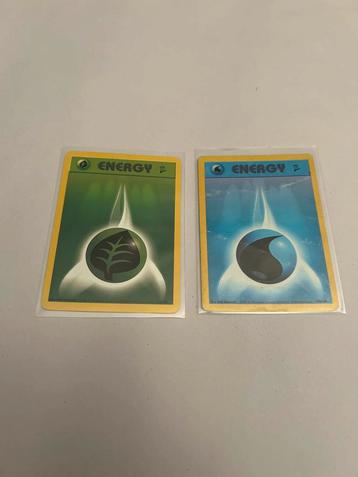 Cartes énergie Pokémon 1995, Hobby & Loisirs créatifs, Enlèvement ou Envoi, Utilisé, Plusieurs cartes