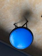 Klein klapbaar stoeltje blauw, Huis en Inrichting, Tafels | Bijzettafels, Gebruikt, Ophalen