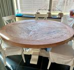 Landelijke tafel pr interiors, Huis en Inrichting, Tafels | Eettafels, Ophalen, Gebruikt, 100 tot 150 cm, 150 tot 200 cm