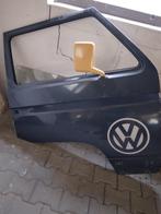 VW T3 Voorportieren L + R, kleur: Blauw met VW LOGO, Caravans en Kamperen, Ophalen